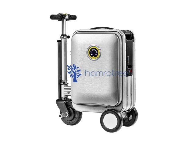 AIRWHEEL SE3SL 20-Inch Carry-On Luggage Electric Travel Luggage Scooter W/ Remote-Controlled