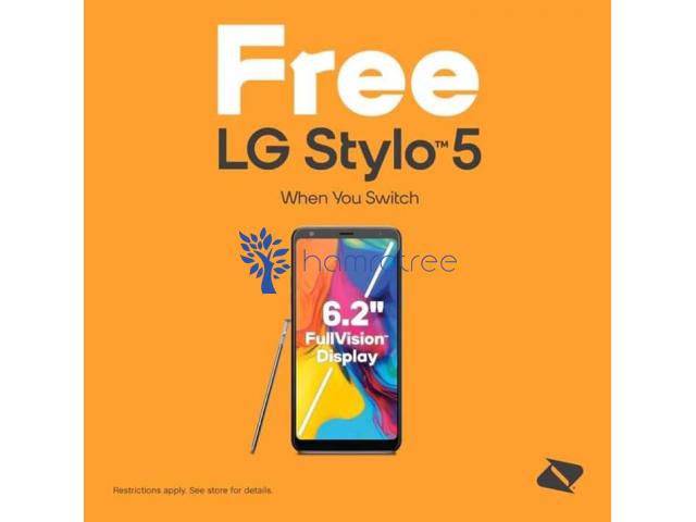 Free LG Stylo 5 when you switch